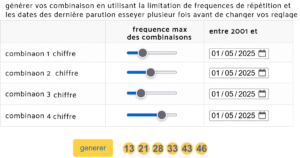 Générateur de combinaison