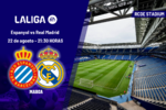 إسبانيول ضد ريال مدريد: الجدول الزمني، والقنوات التلفزيونية، وقناة بث مباريات الدوري الإسباني (EA Sports)