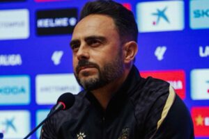 سيرجيو غارسيا: « نحن مقتنعون بأننا نستطيع الحصول على النقاط الثلاث أمام فياريال ».